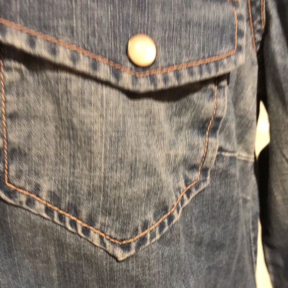 J Crew Demin shirt - Picture 3 of 12